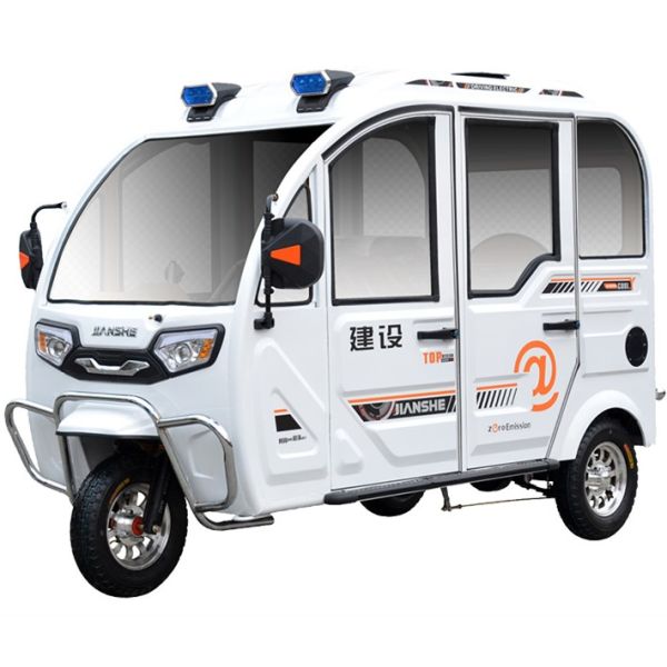 Chinese Big Space 3 Wheel Electric Car For Elder People Pedicab for passenger electric closed tricycle