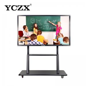 Quality Touch Screen LED IR Interactive Whiteboard 75 Inch For Training Course for sale
