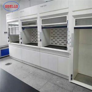 China China portable full steel phenolic worktop anti-erosion lab fume hood for smoke gases dust extraction price list on sale