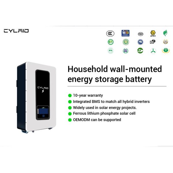 Cylaid 48V 100Ah 200Ah Home Energy Storage Battery