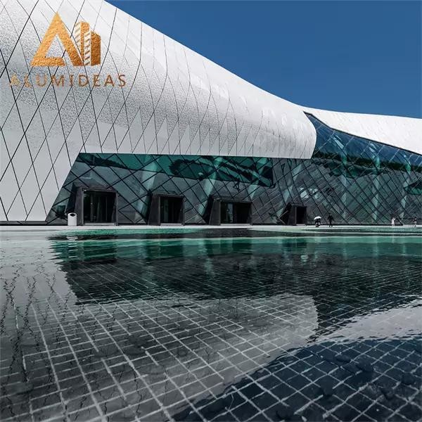 Aluminum panels exterior