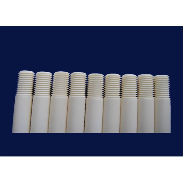 High precision insulating 95%-99.99% alumina Al203 ceramic threaded rod with good quality