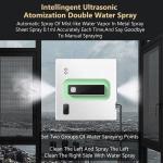 2500Pa Suction aborb App-Controlled Fine Filtration Window Cleaning Robot for