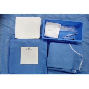 China Surgical Sterile Lasik Eye Surgery Drape Set Nonwoven hospital use on sale
