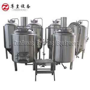 Quality 100L Micro Home Beer Brewing System , Stainless Steel Home Beer Brewing Machine for sale