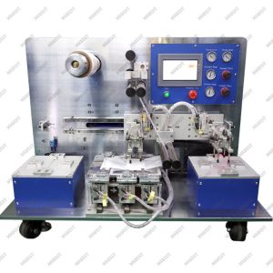 China Semi Auto Battery Electrode Stacking Machine on sale