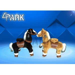 Quality Polyurethane Kiddy mechanical riding horse / Coin Operated Animal Rides for sale