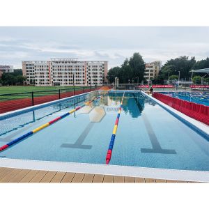 Quality Convenient Assembled Household Outside Swimming Pool Prefab Competition Swim Pool for sale