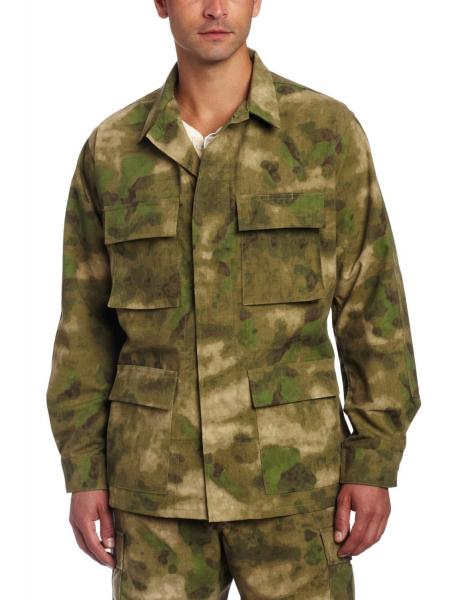 Buy Men Army Camouflage Uniform , Cotton Ripstop Battle Dress Uniform at wholesale prices
