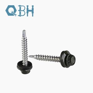 Quality Hex Washer Head Self Drilling Screw DIN7504 EPDM Assembled for sale