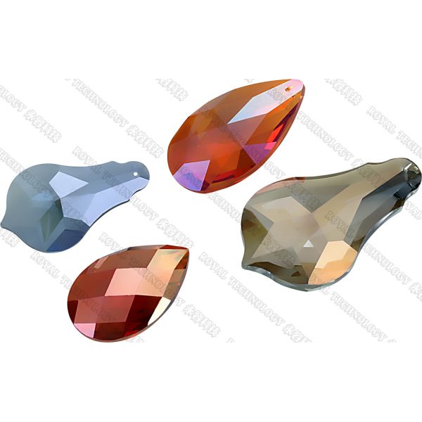 Arc Evaporation Vacuum Glass Coating Machine, Amber Color, Claret Glassware Arc Plating Machine