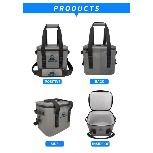 Refrigerated Picnic Insulated Bag , Drink Cooler Bag For Outdoor Camping