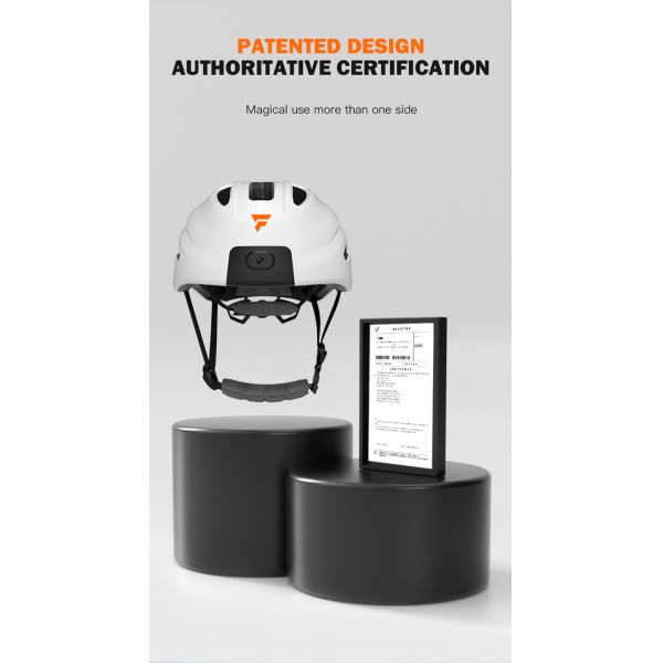 USB Rechargeable Smart Bicycle Helmet Built In Camera Bluetooth Smart Helmet For Bike