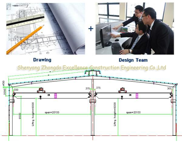 Seismic rated Q345B welded pre fabrication building steel structure