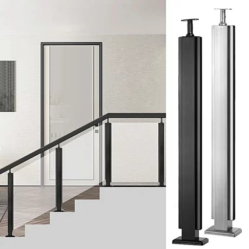 High Permeability Tempered Glass Railing For Staircase Balcony Glass Balustrade