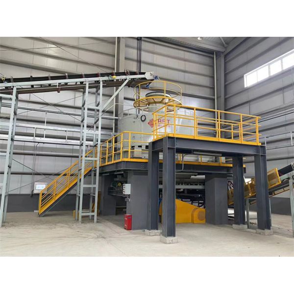 Wet Pan Mill Raw Material Preparation In Bentonite Producing Factory