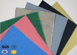 China Colorful PVC Coated Fiberglass Fabric for Flex Duct , Air Duct on sale