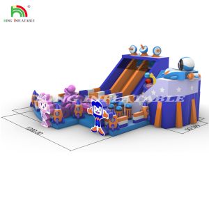 Combination Castle Inflatable Jumping Bouncy Castle Jumper Bouncer Waterslide