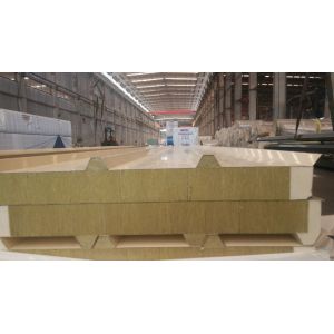 China Lightweight Rockwool Safe And Sound Acoustic Panels 150mm on sale