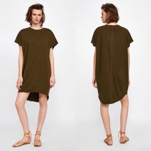 Quality Fashion Women Summer Cotton T-shirt Dress for sale