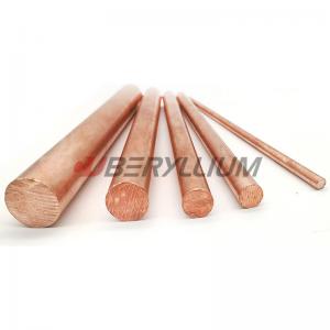 Quality 1/4 Hard Beryllium Copper Rods With Electrical Thermal Conductivity From 45 To 60 % for sale