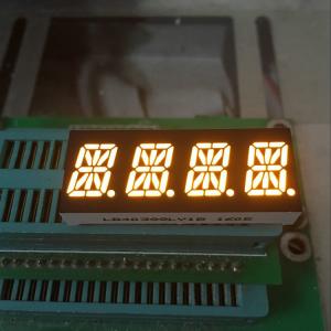 Quality Three Digit Alphanumeric LED Display 20mA Current Consumption Through Hole Mounting Type Bright and Clear Display for sale