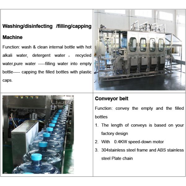 Field Maintenance Automatic Drum Filling Machine 5 Gallon Water Filling Machine