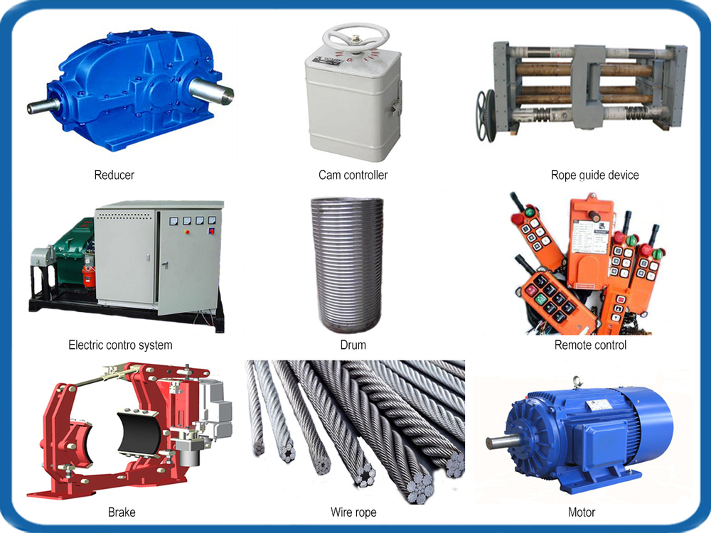 CE certification automated cable pulling winch conctruction winch for sale