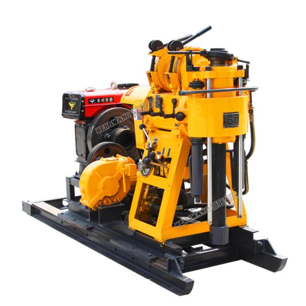 380V Pile Drilling Machine With Diesel Engine Water Well Drilling Rig Depth 230m