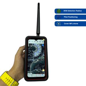 Quality LZ001 Handheld Drone Detector: Compact, Precise Drone and Pilot Tracking with Passive Detection for sale