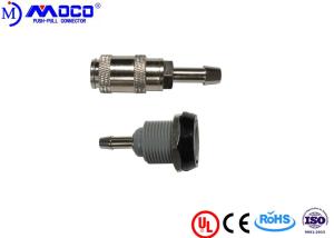 Quality Female Bayonet Luer NIBP Cuff Connectors Circular Type Metal And Plastic Gas Way for sale