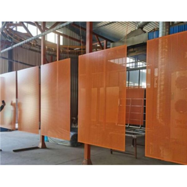 High Durability Decorative Punched Metal Sheets For Exterior Wall Decoration