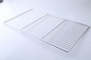 Quality OEM Food Service Metal Fabrication BBQ Serving Tray Stainless Steel 800*600 for sale