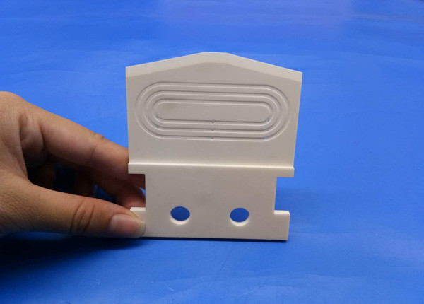 White color 99% Alumina Ceramic Plate / al2o3 Yarn Guide Plates