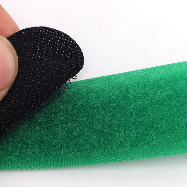 Reusable Hook And Loop Strap Adjustable Hook And Loop Fastening Cable Ties With Metal Buckle