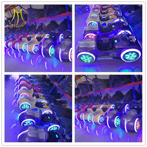 Hansel amusement park battery operated fiberglass motor electric bikes