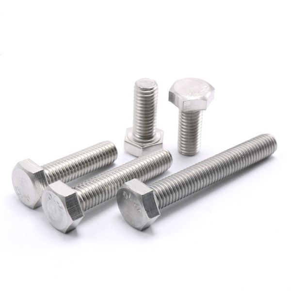 304 Stainless Steel SS Hex Head Bolts Full Thread A2-70 Din933 Bolt M12 M14 M16 M18 M20