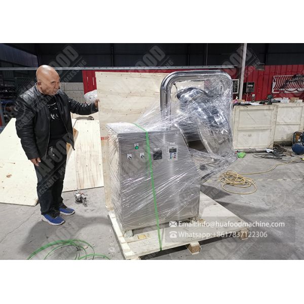 Pharmaceutical 30Kg/h Small Pill Coating Machine Auto Coater Tablet Coating Machine