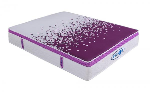 Buy Sophisticated Memory Foam Mattress Topper Euro Top Coil Mattress With 3D Fabric at wholesale prices