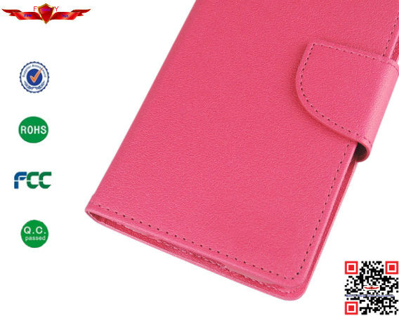 New Hot Selling 100% Qualify PU+TPU Wallet Leather Cases For Samsung Galaxy S5 Multi Color