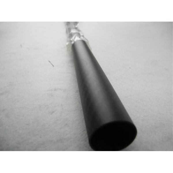 Length 500mm Matte Carbon Fiber Round Tube with 3K frame camera mount gimbal supporting