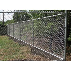 Quality HDG 60*60mm 5.0mm Diamond Chain Link Fence for sale