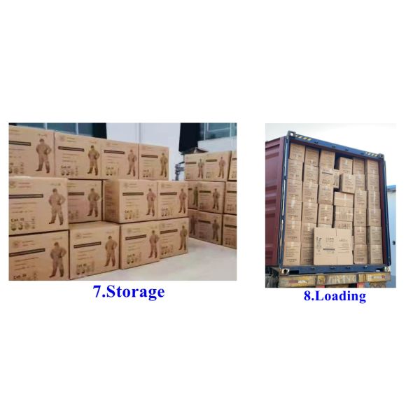 Waterproof Type 4 Disposable Coveralls Taped Disposable Coverall With Thumb Loop