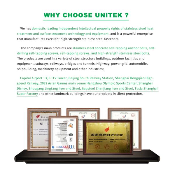 SUS410 Stainless Steel Button Head Torx Screw With Washer Roof Shield Self Drilling Screws