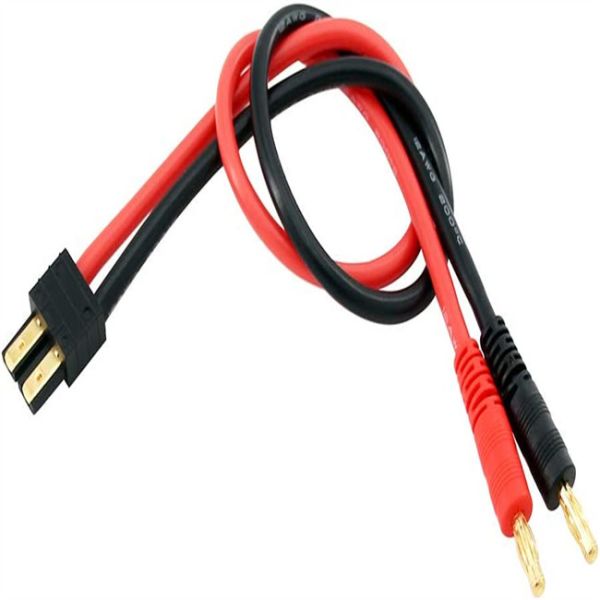 Heatproof Practical TRX Charger Lead , Tinned Copper Balance Charger Cable