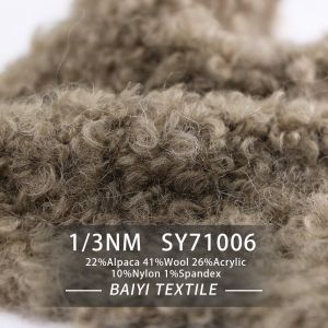 Handbags Acrylic Loop Knitting Wool 1/3NM Elastic Breathable