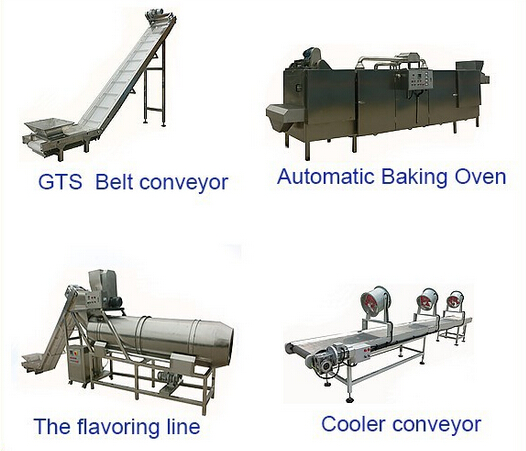 Reconstituted Instant Rice Machine , PLC Control Artificial Rice Processing Line
