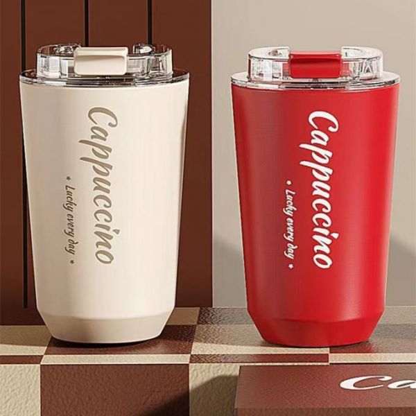 280ML/380ML BPA Free Insulated Stainless Steel Vacuum Mug SUS 304 Stainless Steel Coffee Tumbler With Lid Anti Slip Matte Finish OEM/ODM Accetable