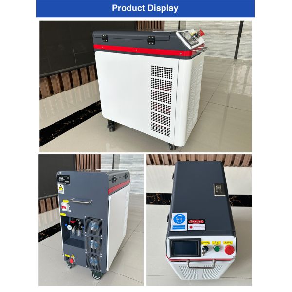 Air / Water Cooled Pulse Laser Cleaner Machine For Resin Paint Oil Stain Rust Coating Pulse Laser Cleaning Machine