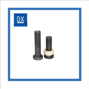 Quality OEM Steel Oxidized Blackened Cylindrical Flat Head weld Pin for sale